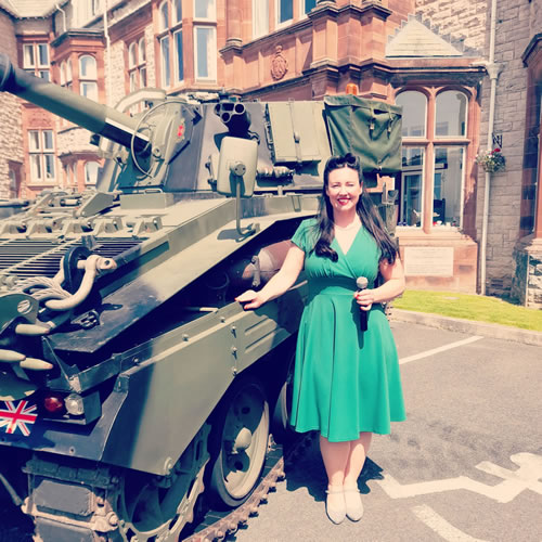 Blind Veterans Joanne Dennis Battle of the Atlantic 80